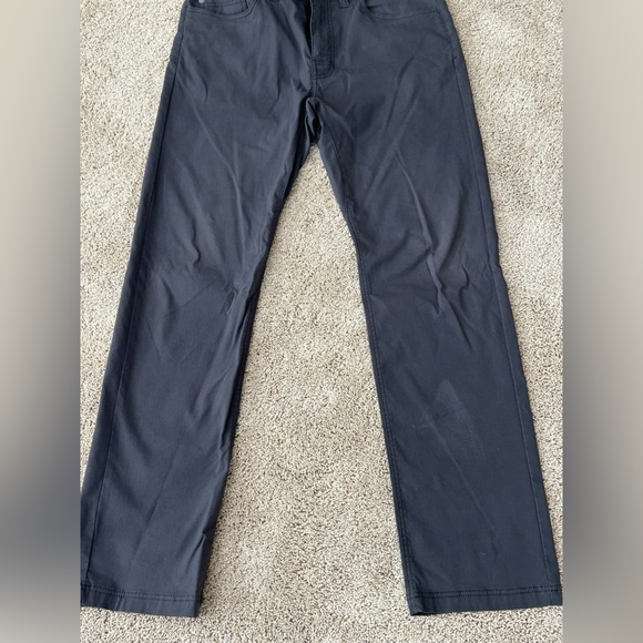 Prana Grey Men’s Pants Slim fit 33x32 - Picture 1 of 5